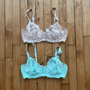 Savage X Fenty Lace Bras size 34D